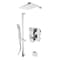 Alfi Brand Polished Chrome 2 Way Thermostatic Sqr Shower Set AB2830-PC - alternate 9